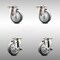 Service Caster 4 Inch 316SS Thermoplastic Rubber Wheel Swivel Top Plate Caster Brakes SCC, 2PK SCC-SS31620S414-TPRB-2-TLB-2 - alternate 1